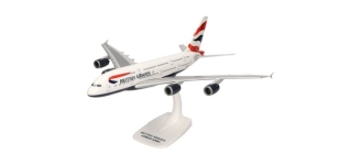Herpa 615075 - 1:250 - British Airways Airbus A380 - G-XLEL